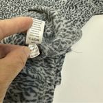 Oscar de la Renta Pink Label Leopard Print Fleece Pullover Top - Size L Photo 5