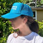Grove Surf & Cafe Trucker Hat Blue Photo 6