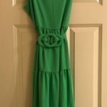 Tea & Cup Green Belted Maxi Dress Photo 0