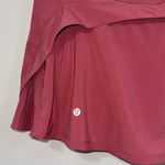 Lululemon NEW  Play Off The Pleats Skirt Size 12 Cherry Pink NWOT Photo 6