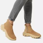 Sorel Women's Kinetic Breakthru Acadia Waterproof Shoe Tawny Buff, Ceramic 9.5 Photo 0