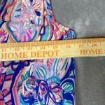 Lilly Pulitzer Womens XS Top Bright Drop Me a Lime Snaps Paisley Summer Beachy Photo 6