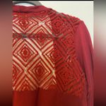 ⭐️Boutique Annianna burgundy red open Cardigan medium Photo 8