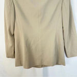 Talbots Vintage  Blazer Wool Blend Womens Petite Size 2 Cream Career Business‎ Photo 9