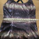 ZARA TFC Sequined Crisscross Backless Mini dress Photo 3
