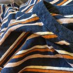 Madewell  striped Henley dress L Photo 8