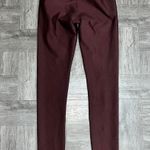 Peloton Burgundy Leggings Size Small Photo 2