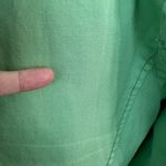 Desigual  Blazer Jacket Womens 6 Green Artsy Graphic Stencil Patch 100%‎ Cotton Photo 10