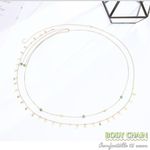 Bodiy Sequin Belly Chain Layered‎ Waist Beaded Body Chains Rhinestones Gold Photo 3