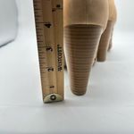 Delicious Sandal Womens 10 Tan Cage Coned Heeled Ankle‎ Strappy Sandal NEW Photo 5