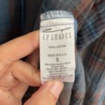 Free People x CP Shades Check Mate Double Cloth Plaid Campfire Tunic Dress S Photo 7