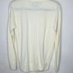 Casual Corner Cream Sweater Cable Knit Sz Medium Photo 1