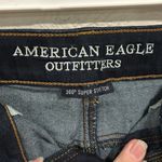 American Eagle 360super stretch hi-rise shortie distressed size 4 Photo 2