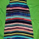 Cynthia Rowley Multicolor Striped Mini Dress size 6 Photo 0