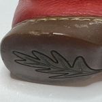 Born Shoes Born Red Slip On Loafers Size 9 Photo 8