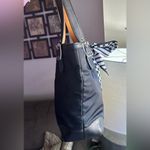 Coach Authentic 1941 (VINTAGE) leather/canvas zip top closure shoulder bag Photo 7