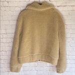 Garage Women's Cream Teddy Jacket Size Medium Photo 3