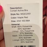 Corset Active Bra Size M Photo 5