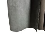 Love for Humanity Couture Black Label Faux Suede Gray Belted Trench Coat Sz XL Photo 10