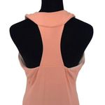 Lucy Activewear Jewel Neck Racerback Sleeveless Padded Athletic Dress Peach Larg Pink Size L Photo 4