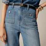 J.Crew High Rise Sailor ‘96 Denim Trouser Wide Leg Jeans Size 27 Photo 1