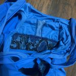 Lululemon Super Sport Tank Pipe Dream Blue snakeskin print Photo 2
