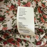 Free People Meant To Be Puff Sleeve Ruffle Blouse Top Vintage Floral Cotton Boho Photo 15