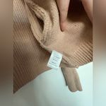 InCashmere Women's Brown Cardigan Sweater NWOT/ Like new L cotton nylon wool Tan Size L Photo 3