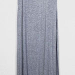 Peach Royal  Grey Strappy Open Back Maxi Dress Photo 0
