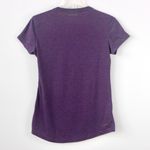 Oakley Purple Logo Graphic Short-Sleeve V-Neck Casual T-Shirt Extra Small Photo 2