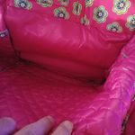 Vera Bradley  Campus Backpack Pink Flower Hipster Gently Used Photo 5