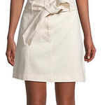 Parker NWOT - never worn - off white denim  , detachable belt Photo 0