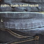 American Eagle  Curvy Super High Rise Jeggings NWOT Blue Size 24 Photo 5