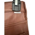 MOTHER THE MID RISE DAZZLER ANKLE Pants Size 27 Brown Faux Leather New #X1 Photo 6