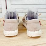 Hey Dude  Wendy Python Snake Print Canvas Slip On Loafers Light Rose‎ Tan 6 Photo 5