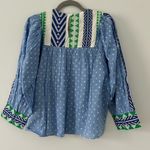 Anthropologie Verb by Pallavi Singhee Rhapsody Besticke Embroidered Blouse NWT S Photo 2