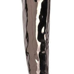INC International‎ Concepts Silver Over the Knee Boots with Mirror Finish Size 5 Photo 0