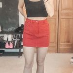 Brandy Melville Denim Button Skirt Photo 0