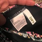 Bar III  Women's One‎ Piece Swimsuit Geometric Pattern Halter Tie Back Size S Photo 2