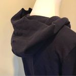 Lucky Brand  Navy Blue Belted Open Hooded Jacket w Pockets Sz Large NWT Photo 5