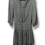 Current Air  Animal Print Smocked Waist Dress Photo 0