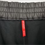 Spanx Faux Leather Jogger Pants Black XL Photo 4