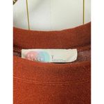Free People Beach Oversized Soft Rust Sweatshirt - Size - Large Photo 4