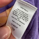 Talbots Purple Cropped Cardigan Sweater Women M Preppy Classic Academia Feminine Photo 2