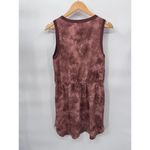 Athleta ‎ Athletic Dress Womens Small Pink Tie Dye Polyester Drawstring HOLE Photo 5