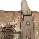 Michael Kors  Signature Pink Rose Librarian Gold Bag Photo 7