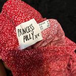 Princess Polly  red floral print mini skirt size 0 women’s Photo 1