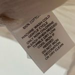 Loft  lounge white pom pom sleeve T-shirt coastal Beachy boho size XS Photo 3