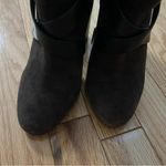 Pour La Victoire  Bionda Ebony Brown Kid Suede Leather Boots- size 7-1/2 Photo 5