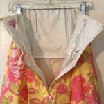 Lilly Pulitzer  Summer Strapless Dress Floral Sz 0 Photo 4